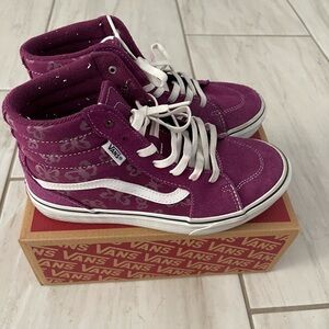 High Top Platform Kids Vans